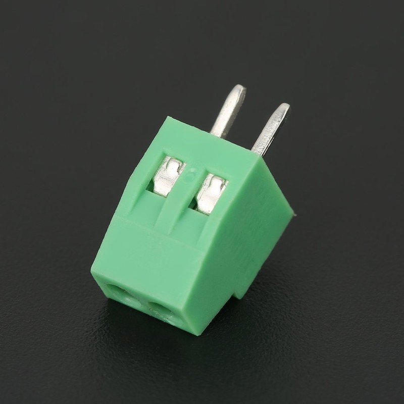 PCB Mounting Screw Terminal Block 50Pcs/Set 2 Pin Pitch 2.54mm