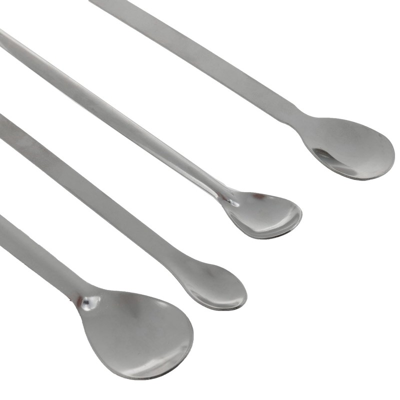 yukata Silver Stainless Steel 30cm Measuring Spoons 20cm Micro Spoon