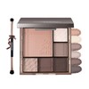 Lynlyulinger Eyeshadow Palette, 6 Colors, Matte & Glitter, High Adhesion,