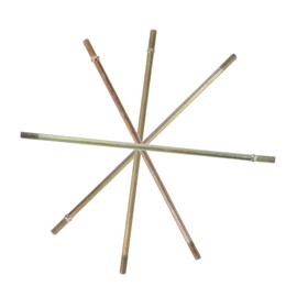 MAGICLULU 4pcs Engine Cylinder Head Bolts 110mm Engine Mounting Bolts 105mm Engine Mount Bolt Engine Mounting Kit for Pit Bike Dirt Bike Motor Bolts Motorbike Carburettor Golden Metal