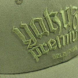 Yakuza Premium Baseball Cap 2580 Olive Snapback, olive, Unit size