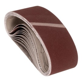 Kozelo 12 Pcs Sanding Belts 3 x 18 Inch 240 Grit Aluminum Oxide Abrasive Sandpaper for Belt Sander Metal Grinding Wood Working Weld Rust Removal