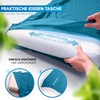 NORDMUT® Sleeping Bag Cotton Ultralight with Full Zip [480g] Travel