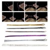 Hair Tinsel Kit Colorful Shiny Glitter Strands Portable Fairy Hair
