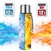 Insulated vacuum Thermo Bottle 1000ml/33.8oz with cup Stainless steel coffee