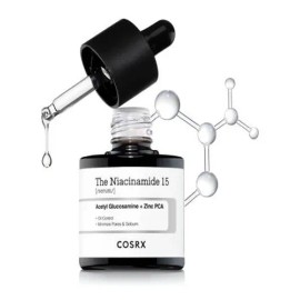 COSRX The Niacinamide 15% Sérum Facial Control de Grasa, Uso Día y Noche, 20 ml