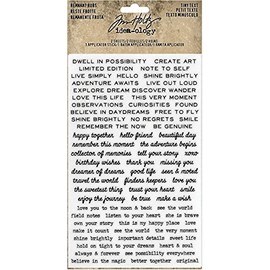 Advantus Idea-Ology Remnant Rub-Ons Tiny Text, Multicolor