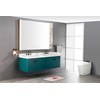 LOPOO Oval Ceramic Self-Rimming Bathroom Sink, Modern Design with Stain