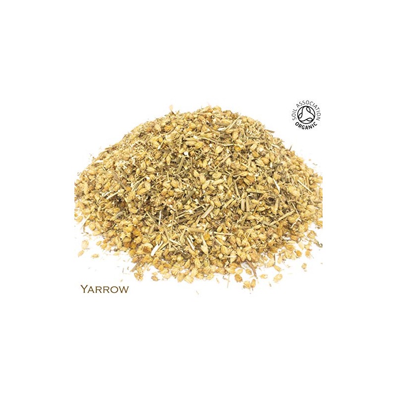 Organic Yarrow Pure Herbal Infusion (25 Unbleached Tea Bags -