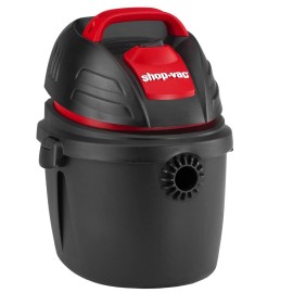 Shop-Vac 9303511 Portable Wet/Dry Vacuum with Plastic Tank: 2.5 Peak HP, 2.5 gal