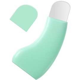 PAGOW Blackhead Remover Tools with Cap, Nose Blackhead Remover, Deep Clean Skin Spatula, Mild and Safe Face Scraper for Men and Women (1 Pcs, Green)