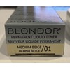 Wella Blondor Toner /01 Medium Beige, 2 oz