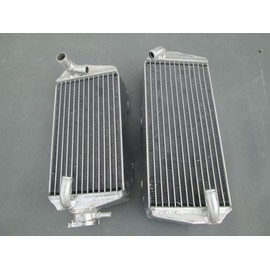 FOR Suzuki RMZ450 RMZ 450 2008-2015 09 10 11 12 13 14 15 Aluminum radiator & Y hose (BLUE)