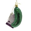 Inge Glas Heirlooms Large Pickle German Glass Christmas Ornament 161701