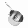 Camping Pot 304 Stainless Steel Portable Camping Kettle with Foldable
