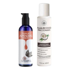 Coco Fraccionado + Almendras - Aceites Hidratación Intensiva