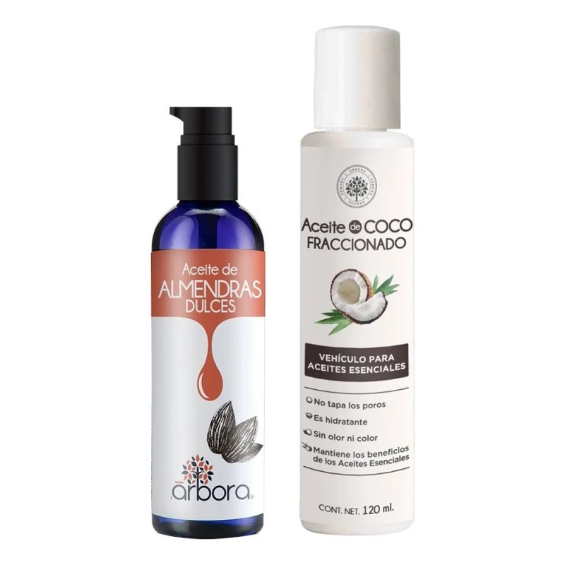 Coco Fraccionado + Almendras - Aceites Hidratación Intensiva