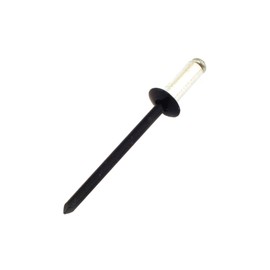 SK11 CR5-4BL Color Rivet, Pack of 20, Black