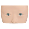 Makeup Practice Face Board 3D Realistic Eye Painting Practice Plastic