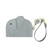 Giselle Pass Case, Commuter Passcase, Reel, Double-Sided, Vertical, Elephant, Genuine