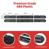 SQQP Front Grill Insert Mesh Grille Inserts Cover Kit 6Pcs