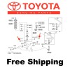 Toyota Front Lower Control Arm Bolt & Nut Driver LH
