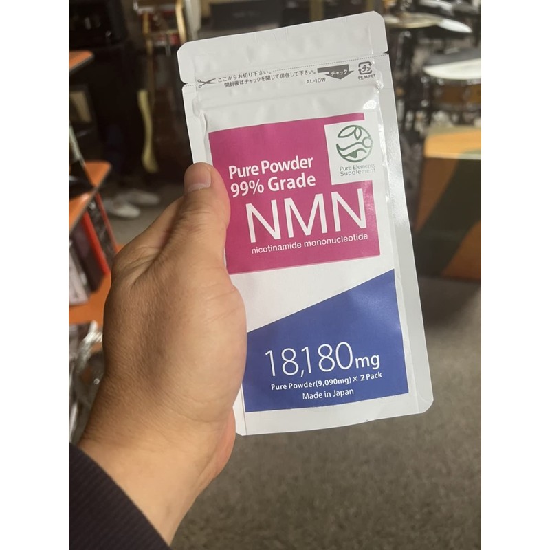 NMN 18180国内最大量クラスシリーズ最大 NMN高純度99%以上を18180mg配合 Pure Powder NMN 18180mg 配合 Pure Elements
