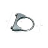 KOTARBAU® Set of 2 U-bolt bracket clamps, 62 mm, exhaust