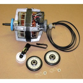 Major Appliances COMBO4 Dryer Motor 279827 Belt Idler Rollers 4392065 for Whirlpool Kenmore Roper
