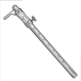 SURGICAL ONLINE Krekeler Sliding Caliper Round Gauge Dental Instrument Implant Implantology
