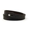 Wrist Ruler Dark Brown 17"| Tape Measure Bracelet | Leather