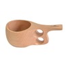 FORESTABLE Kuksa Cup, Wood, Natural Wood, Outdoor, Camping, 3.4 fl
