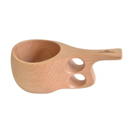 FORESTABLE Kuksa Cup, Wood, Natural Wood, Outdoor, Camping, 3.4 fl oz (100 ml)