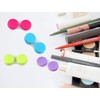 KISEER 4 Pack Colorful Contact Lens Case Box Holder Container