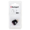 Restagraf - Druckschalter, wasserdicht, mit rotem Licht, 3 Pins, Anschluss