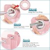 Conbo Mio Extra Long No Hook Waffle Weave Shower Curtain