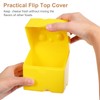 Ciieeo Plastic Cheese Storage Containers with Lid Cheese Slice Holder