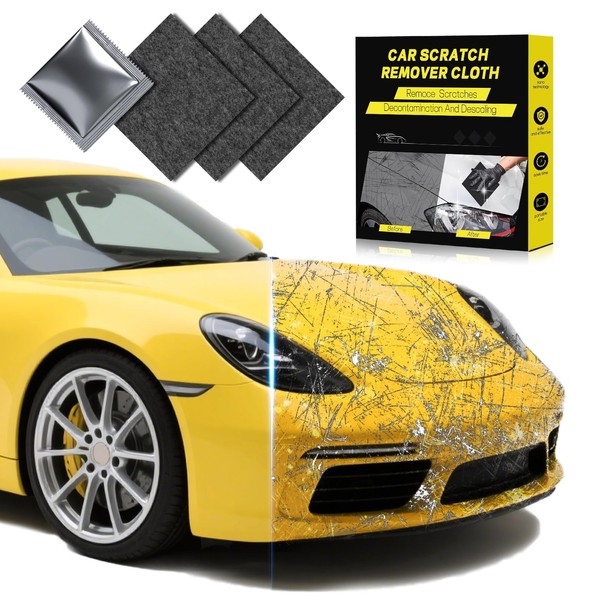 NASILOOP Upgrade Nano Sparkle Cloth Car Scratch Remover, 2025 New