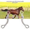 Stainless Steel Thickeness Bit Loose Mouth Bit Roller for Horse
