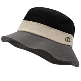 Croogo Bucket Hat, Men's, Women's, UV Protection, Safari Hat, Lightweight, Comfortable, Breathable, Moisture Wicking, Foldable, Sun Protection Hat, For Travel, Bicycle, Beach, Work Commute, Climbing,