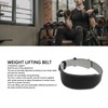 Weight Lifting Belt PU Leather Lumbar Back Support Thickened Powerlifting