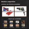 MITEGELO 16 Piezas Localizador de tacos de madera, Tornillos para
