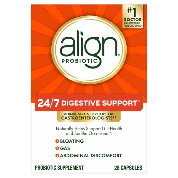 Align Align Probiotics, Probiotic Supplement for Daily Digestive Health, 28