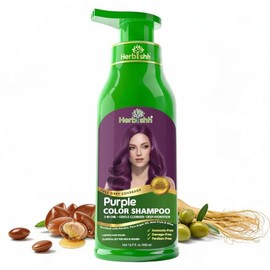 Herbishh - Champú colorante para cabello gris, champú con tinte natural para el cabello, colorea el cabello en minutos, dura hasta de 3 a 4 semanas, 5