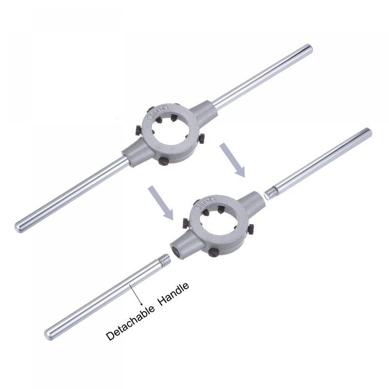 sourcing map Die Stock Handle Wrench Set, M16 x 1.5