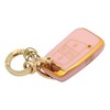 chyoekey Key Fob Cover Case Shell Keychain for VW Volkswagen