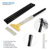 EHDIS 15''-58'' Long Handle Adjustable 4'' Razor Blade Scraper Tool