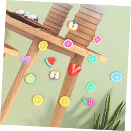 Healvian 1000pcs Fruit Ceramic Nail Art Decorations Diy Manicure Tools Polymer Clay Slices Eco-friendly Beauty Accessories