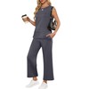 ANRABESS Womens 2 Piece Outfits Summer Beach Vacation Clothes Spring