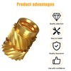 Youery Pack of 300 Threaded Inserts, M2 M2.5 M3 M4